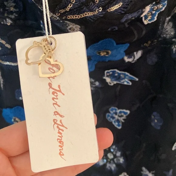 NWT For Love and Lemons Botanic Mini Strapless - Picture 7 of 10